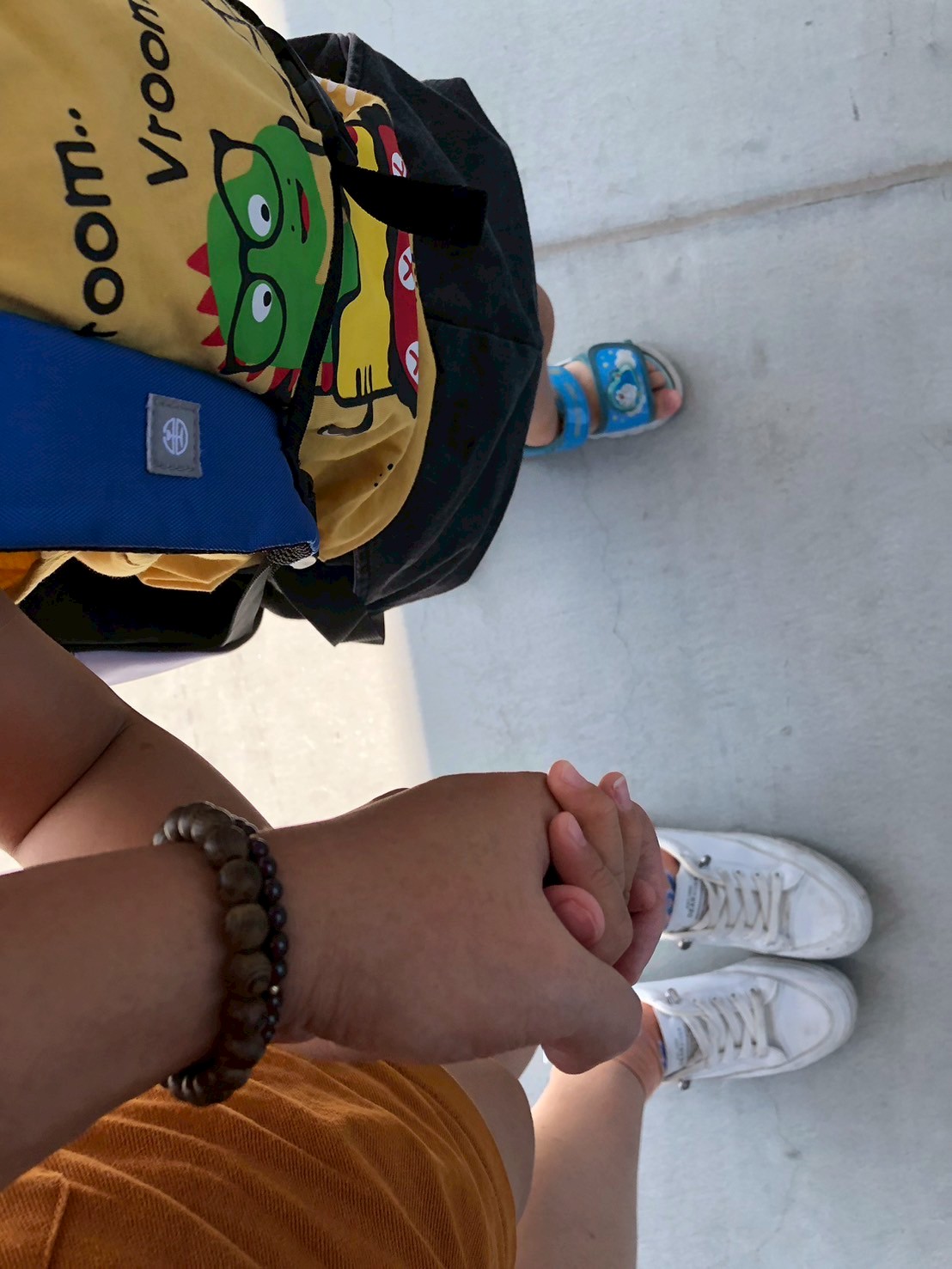 2025年7月23日，跟大寶的兩人澎湖小旅行，是孩子三歲八個月仍緊緊握住自己一起踏上旅程的手