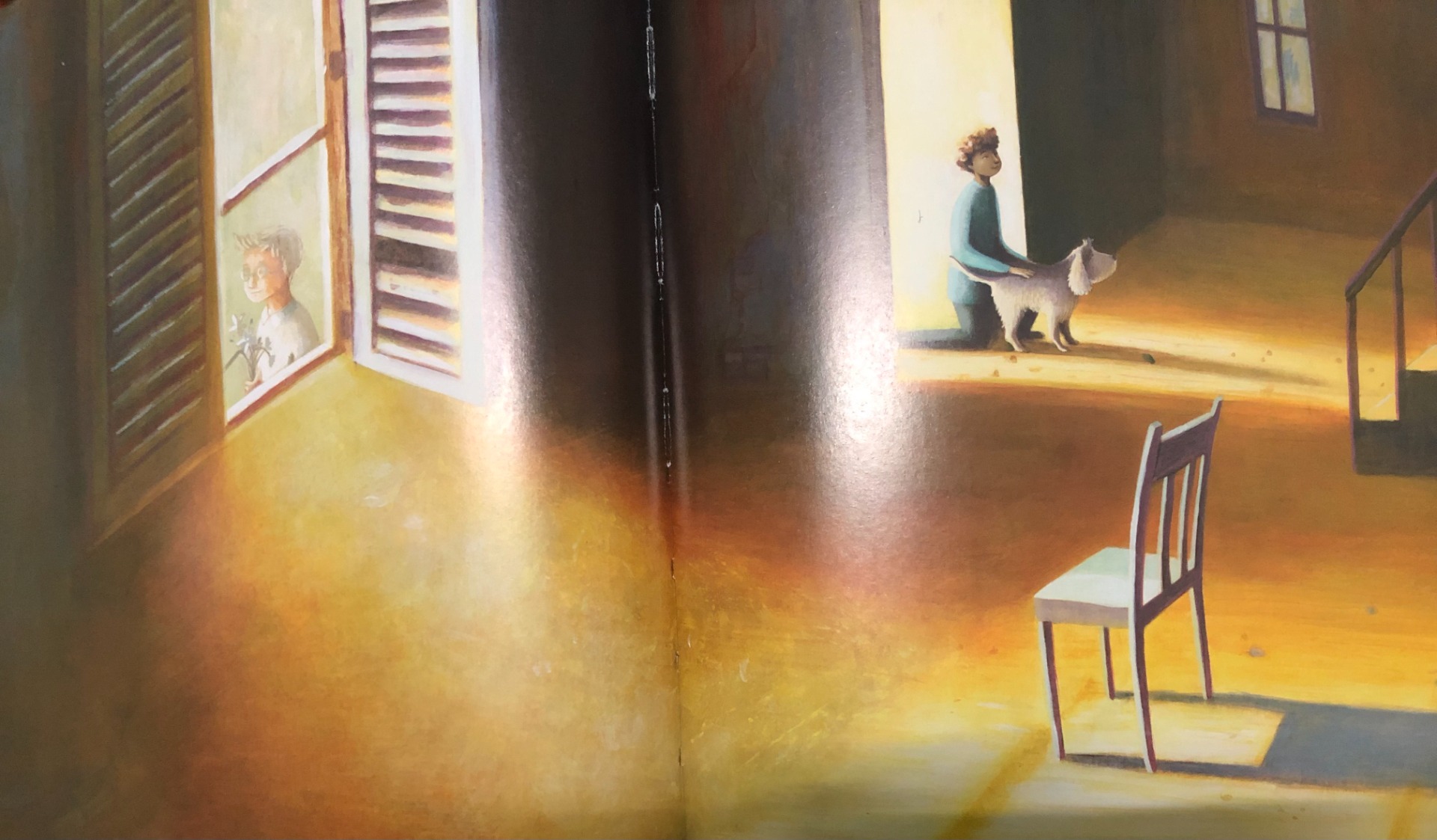 第三部分開始於車道上傳來兩名男子的身影。兩位男子，或可視為「手足兄弟」，亦可視為「同性伴侶」。  整本故事採用這間房子的自述，最終它說道：「我再度成為一個家了。」